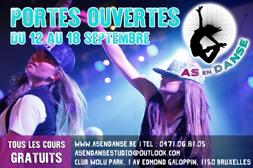 Portes ouvertes 2016 Ecole de danse Bruxelles